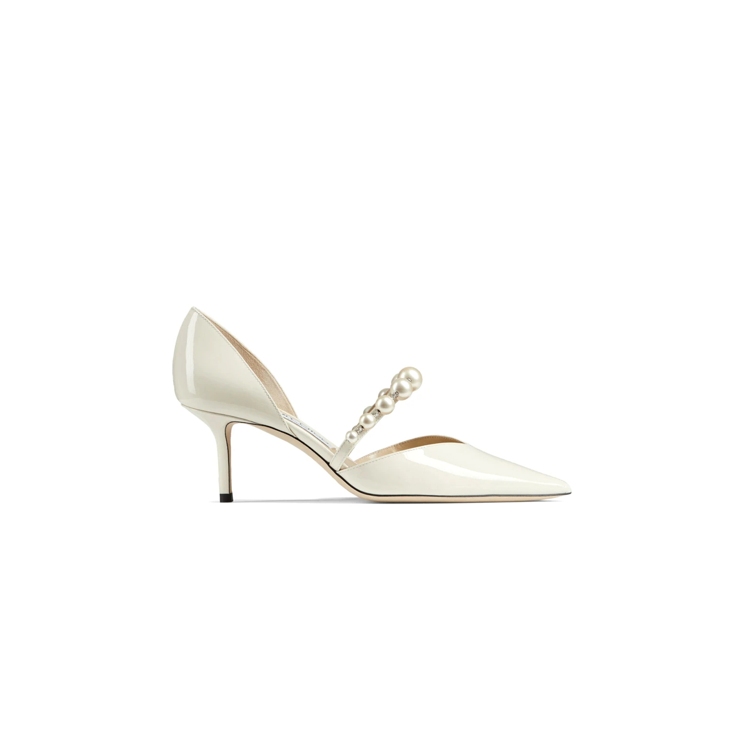 JIMMY CHOO AURELIE 65 LATTE PATENT LEATHER POINTED PUMPS AURELIE65XKM JIMMY CHOO AURELIE 65 LATTE PATENT LEATHER POINTED PUMPS AURELIE65XKM